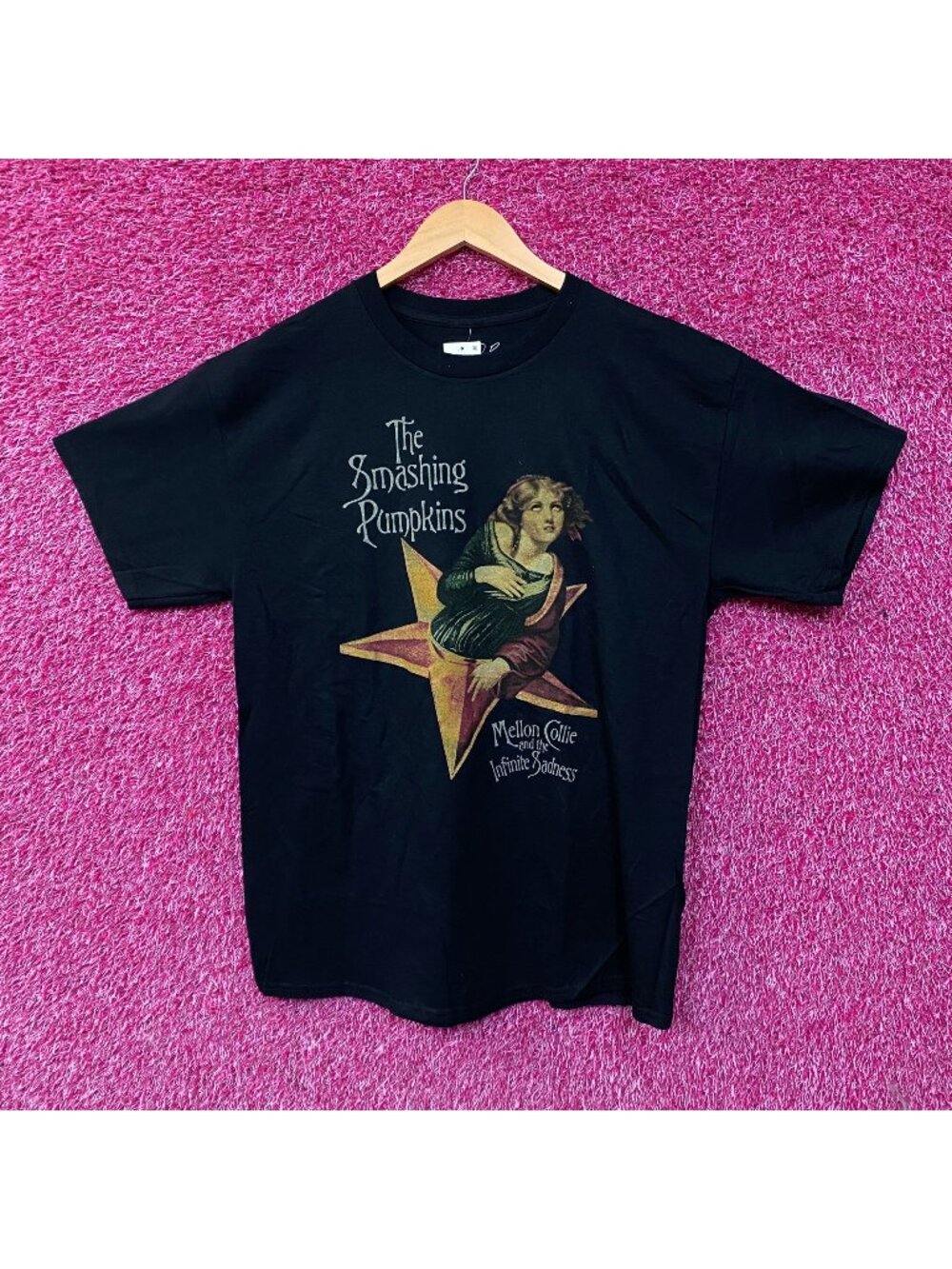The Smashing Pumpkins Mellon Collie and Infinite Sadness Album Cover T-Shirt Lar